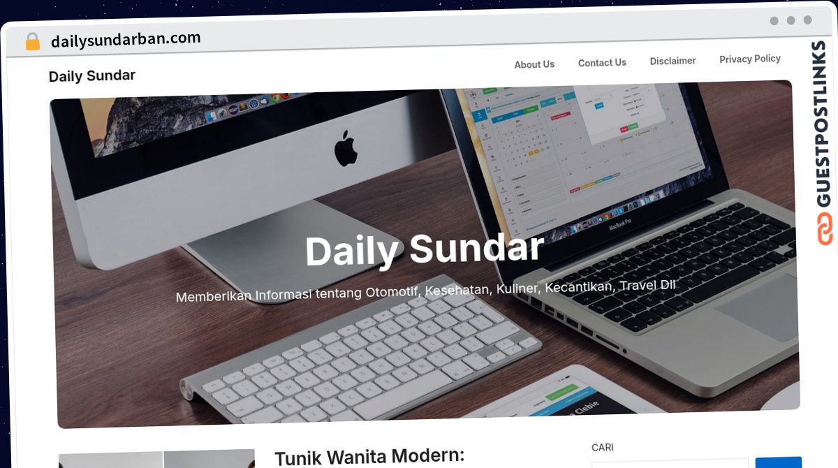 Publish Guest Post on dailysundarban.com