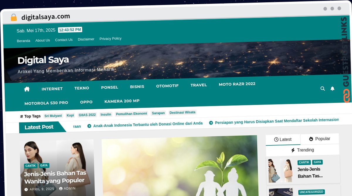 Publish Guest Post on digitalsaya.com