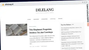 Publish Guest Post on dilelang.id