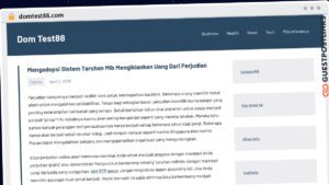 Publish Guest Post on domtest88.com