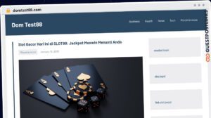 Publish Guest Post on domtest88.com