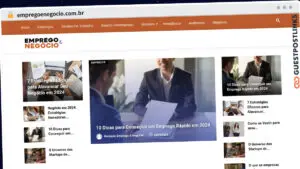 Publish Guest Post on empregoenegocio.com.br