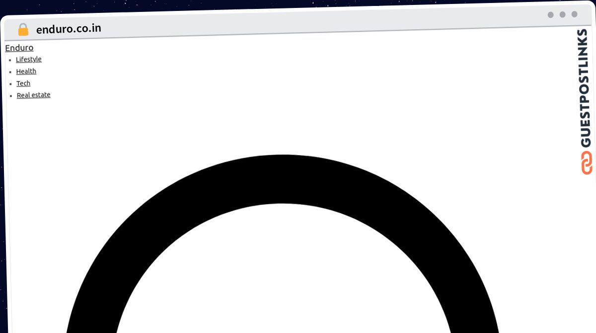 Publish Guest Post on enduro.co.in