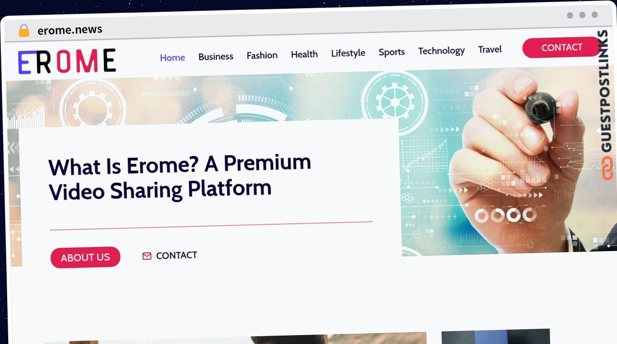 Publish Guest Post on erome.news