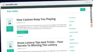Publish Guest Post on everseiko.com