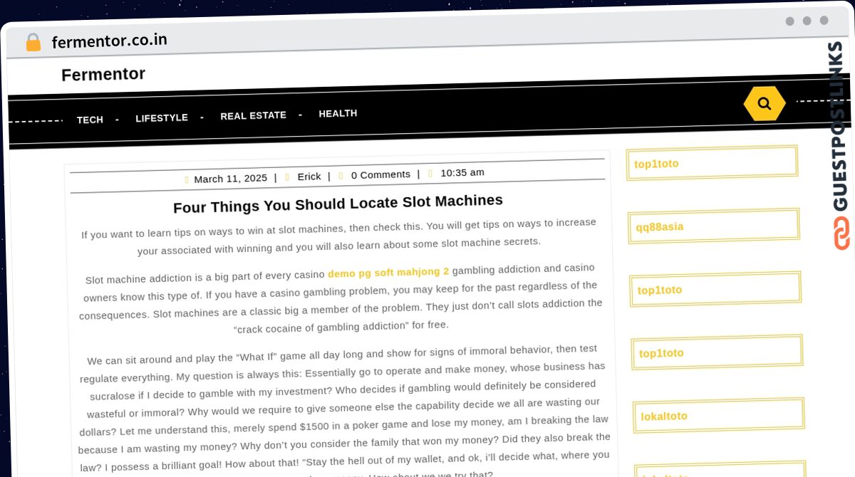 Publish Guest Post on fermentor.co.in