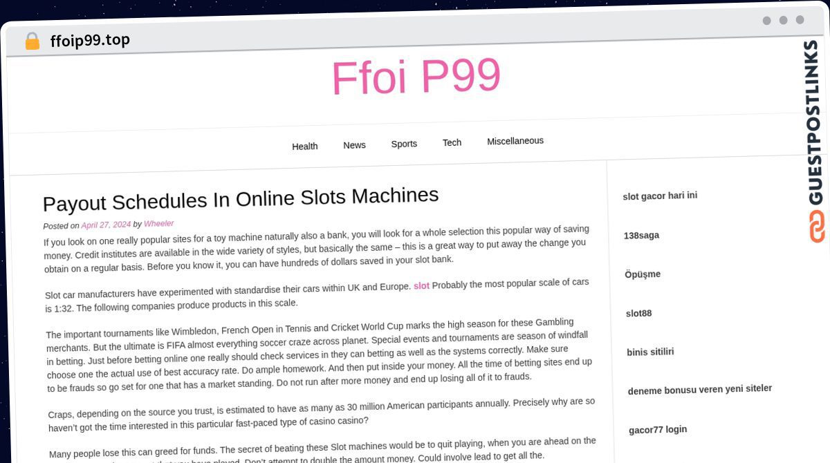 Publish Guest Post on ffoip99.top