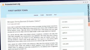 Publish Guest Post on firstwatertown.org