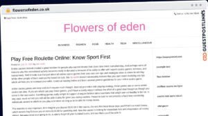 Publish Guest Post on flowersofeden.co.uk