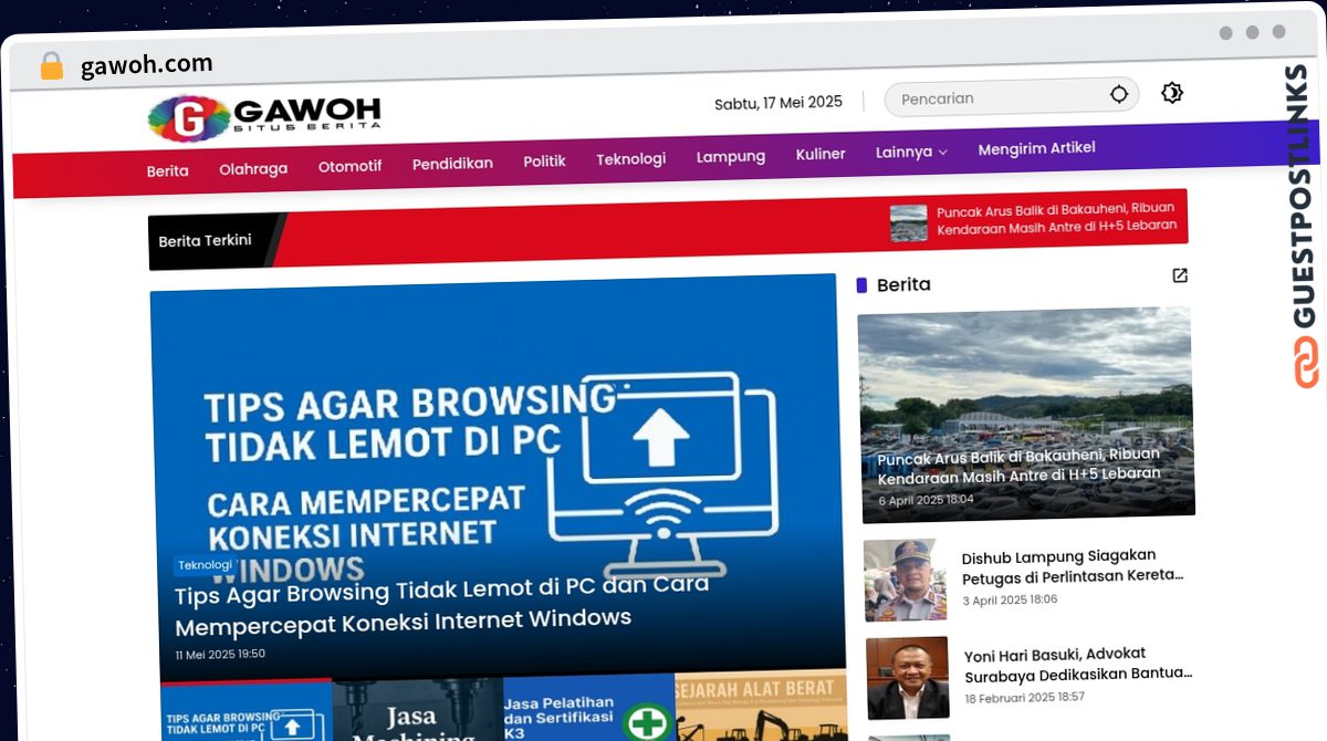 Publish Guest Post on gawoh.com