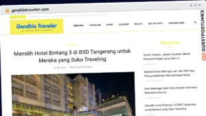 Publish Guest Post on gendhistraveler.com