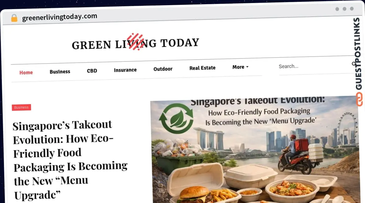 Publish Guest Post on greenerlivingtoday.com