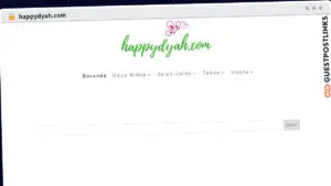 Publish Guest Post on happydyah.com