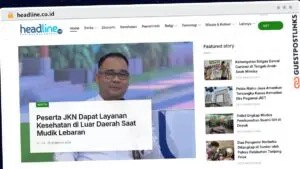 Publish Guest Post on headline.co.id