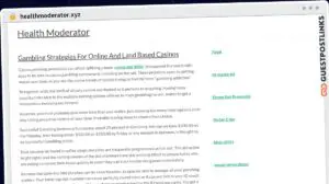 Publish Guest Post on healthmoderator.xyz