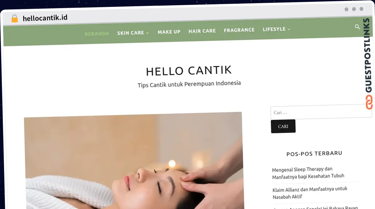 Publish Guest Post on hellocantik.id