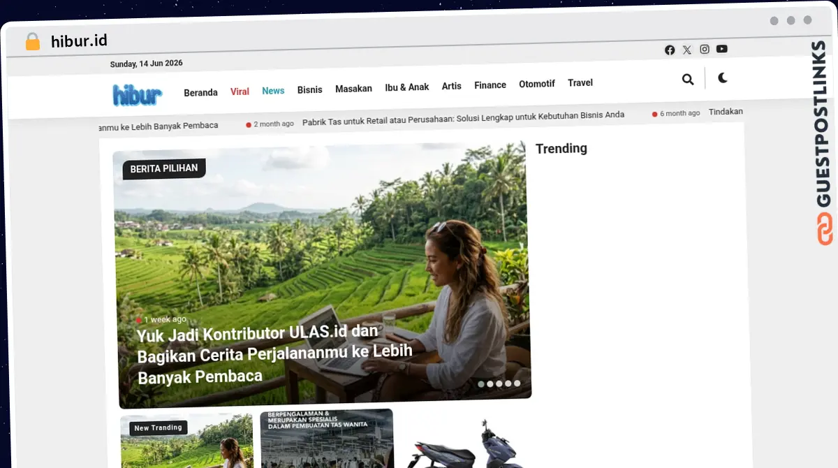 Publish Guest Post on hibur.id