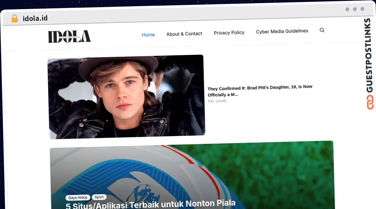 Publish Guest Post on idola.id