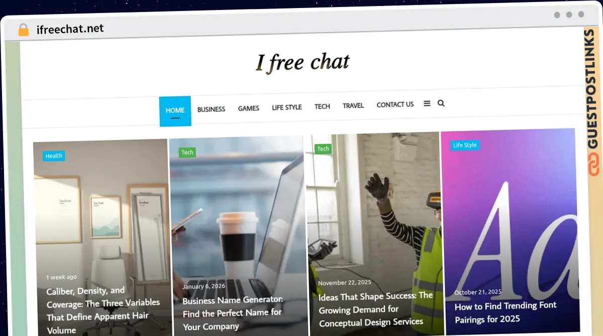 Publish Guest Post on ifreechat.net