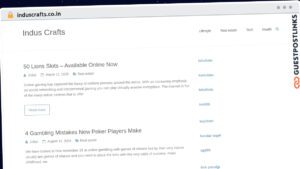 Publish Guest Post on induscrafts.co.in