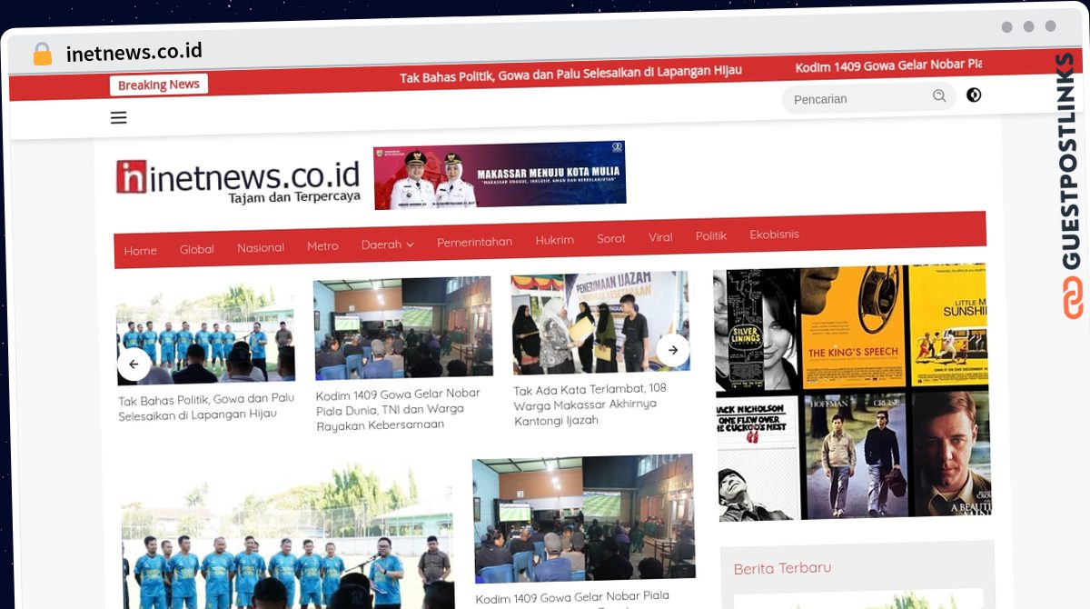 Publish Guest Post on inetnews.co.id