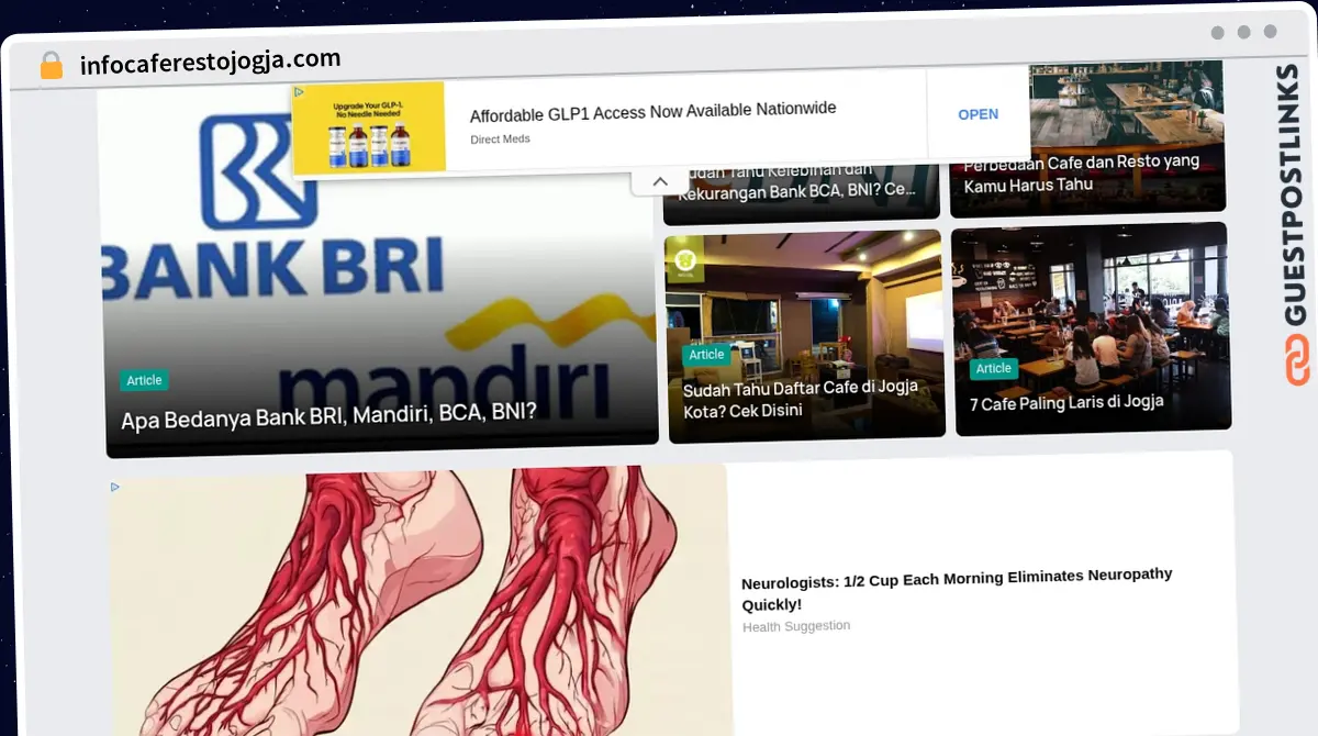 Publish Guest Post on infocaferestojogja.com