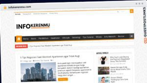 Publish Guest Post on infokerenmu.com