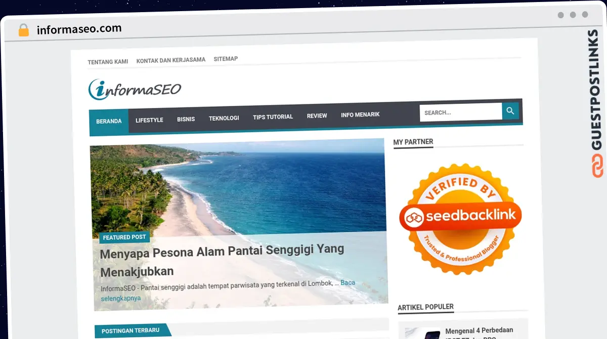 Publish Guest Post on informaseo.com
