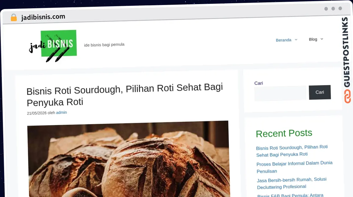 Publish Guest Post on jadibisnis.com
