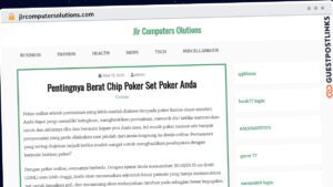 Publish Guest Post on jlrcomputersolutions.com