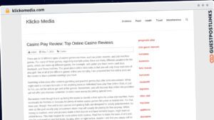 Publish Guest Post on klickomedia.com