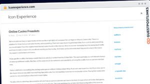 Publish Guest Post on lconexperience.com