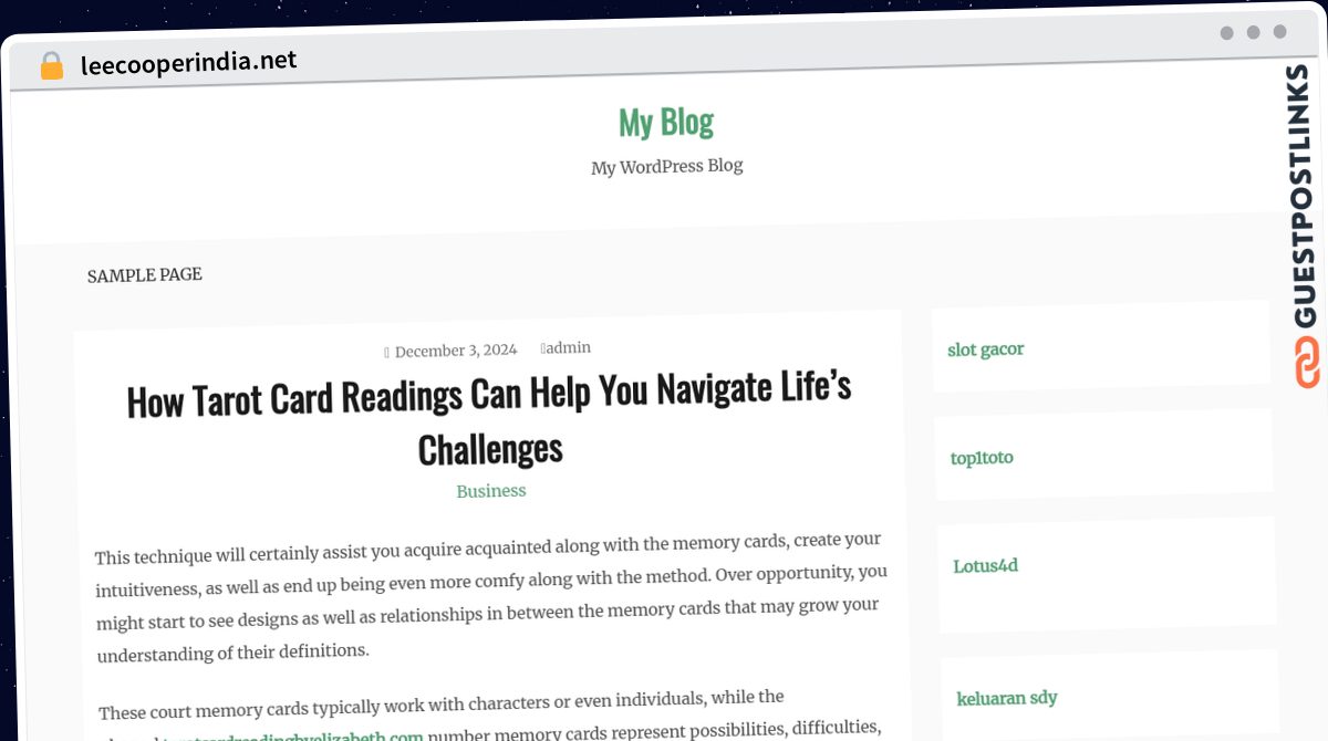 Publish Guest Post on leecooperindia.net