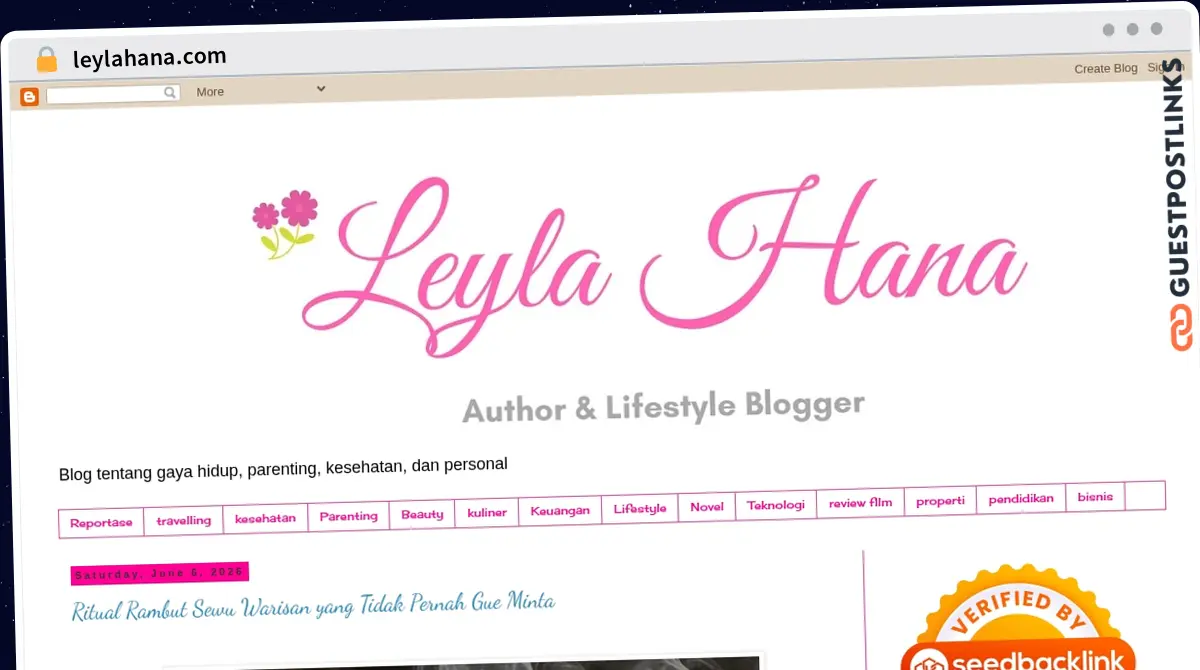 Publish Guest Post on leylahana.com