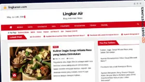 Publish Guest Post on lingkarair.com