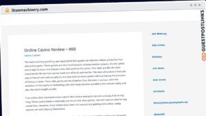 Publish Guest Post on litonmachinery.com