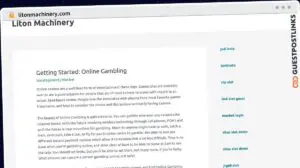 Publish Guest Post on litonmachinery.com