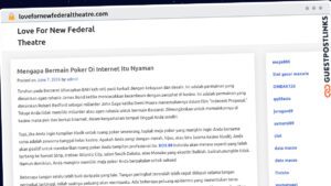 Publish Guest Post on lovefornewfederaltheatre.com