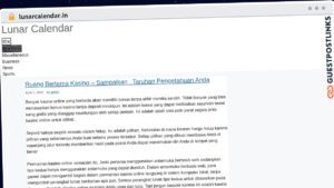 Publish Guest Post on lunarcalendar.in