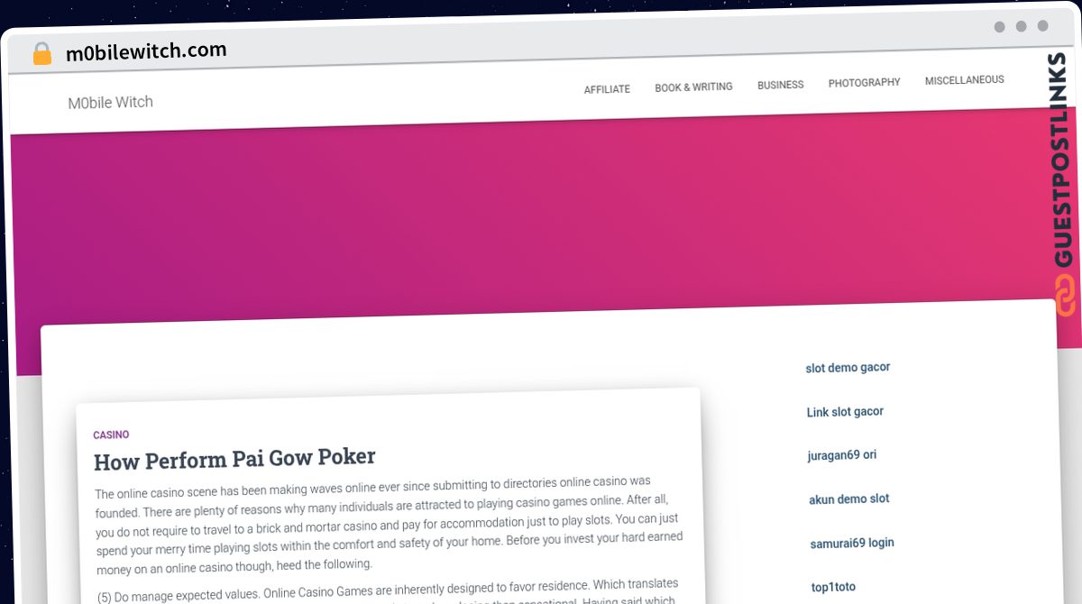 Publish Guest Post on m0bilewitch.com