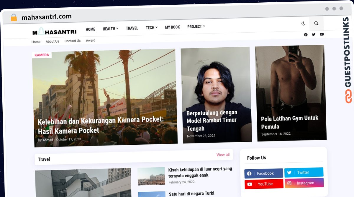 Publish Guest Post on mahasantri.com