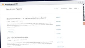 Publish Guest Post on mariesmpexim.in