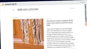 Publish Guest Post on masarif.web.id