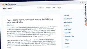 Publish Guest Post on mesfavoris.org