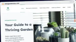Publish Guest Post on mistygardenview.com