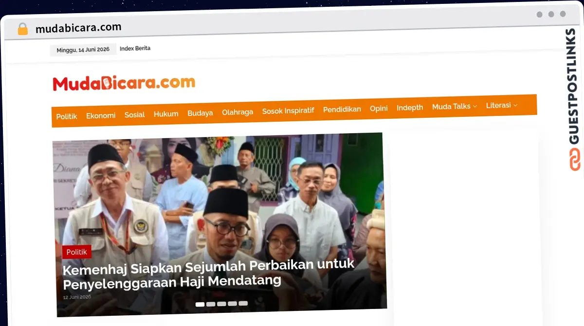 Publish Guest Post on mudabicara.com