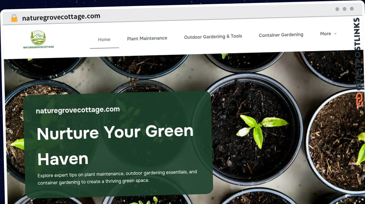 Publish Guest Post on naturegrovecottage.com