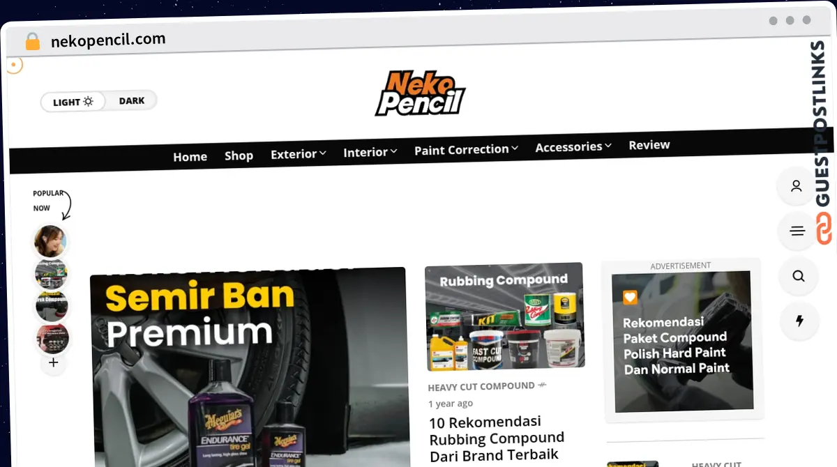 Publish Guest Post on nekopencil.com