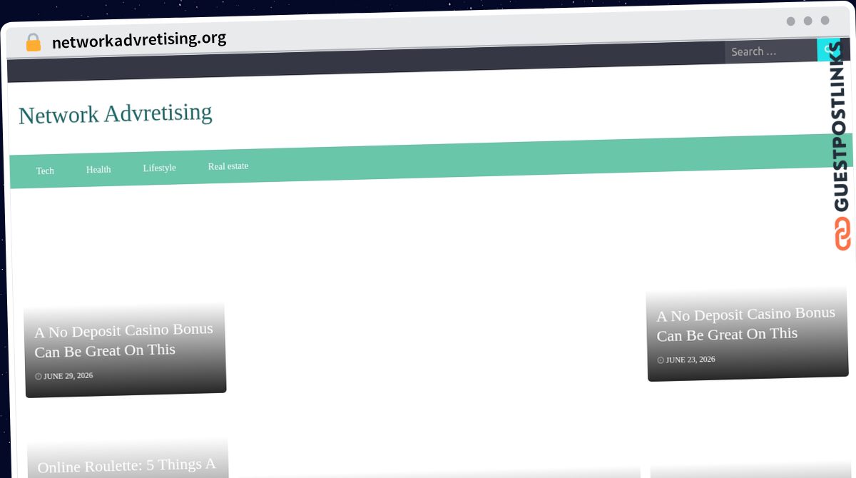 Publish Guest Post on networkadvretising.org