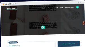Publish Guest Post on nonothinc.com